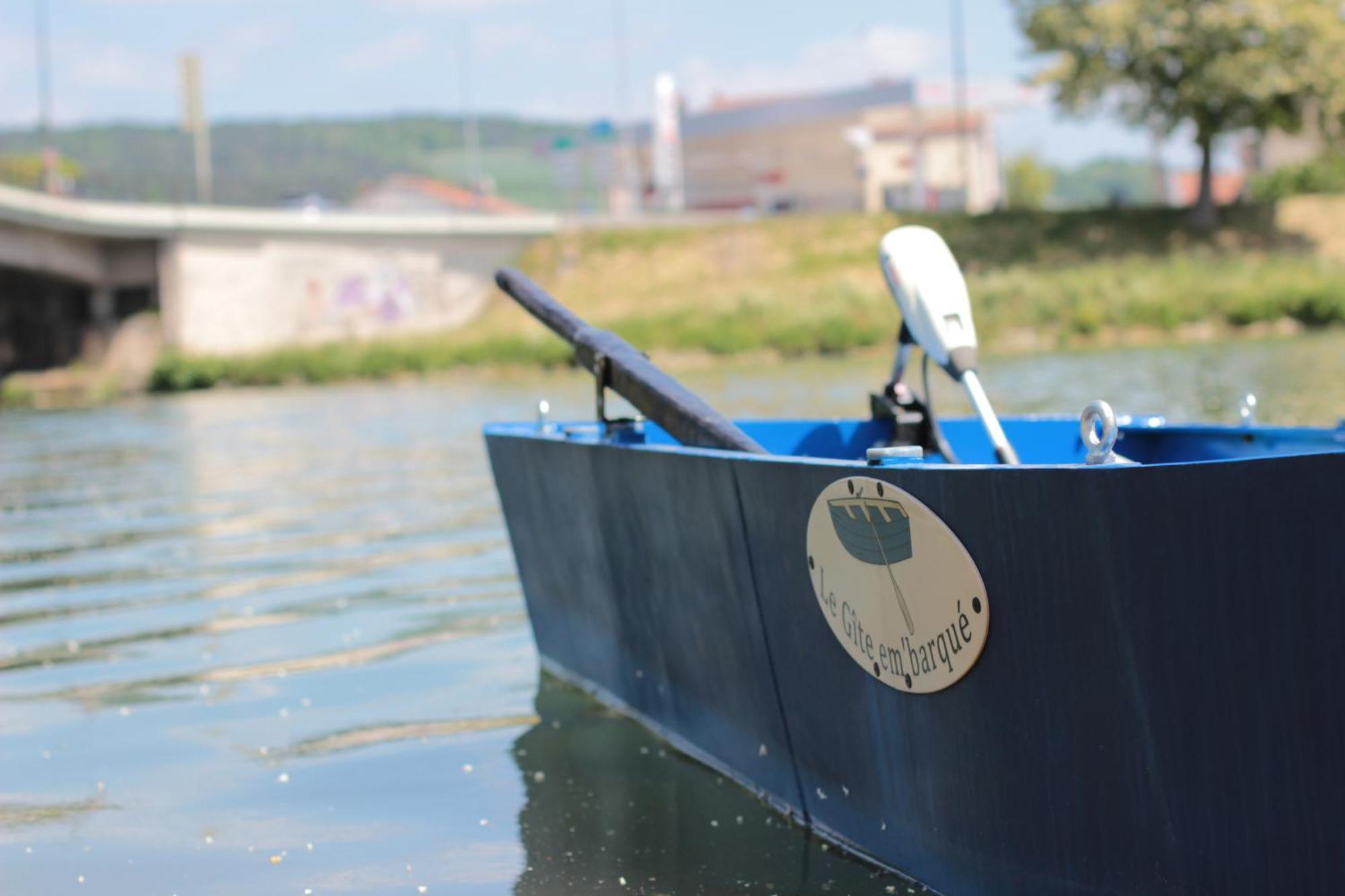 Le Gite Embarque - Gere Par Presta-Zen'Services - Barque Electrique En Supplement Verdun Extérieur photo